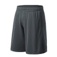 thumbnail image 1 of 2025 Unisex Sports Shorts - Breathable, Quick Dry, Elastic Waist, Polyester, 10-inch Inseam, S-XXL, 1 of 2