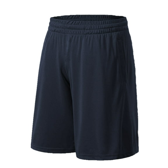 2025 Unisex Sports Shorts - Breathable, Quick Dry, Elastic Waist, Polyester, 10-inch Inseam, S-XXL