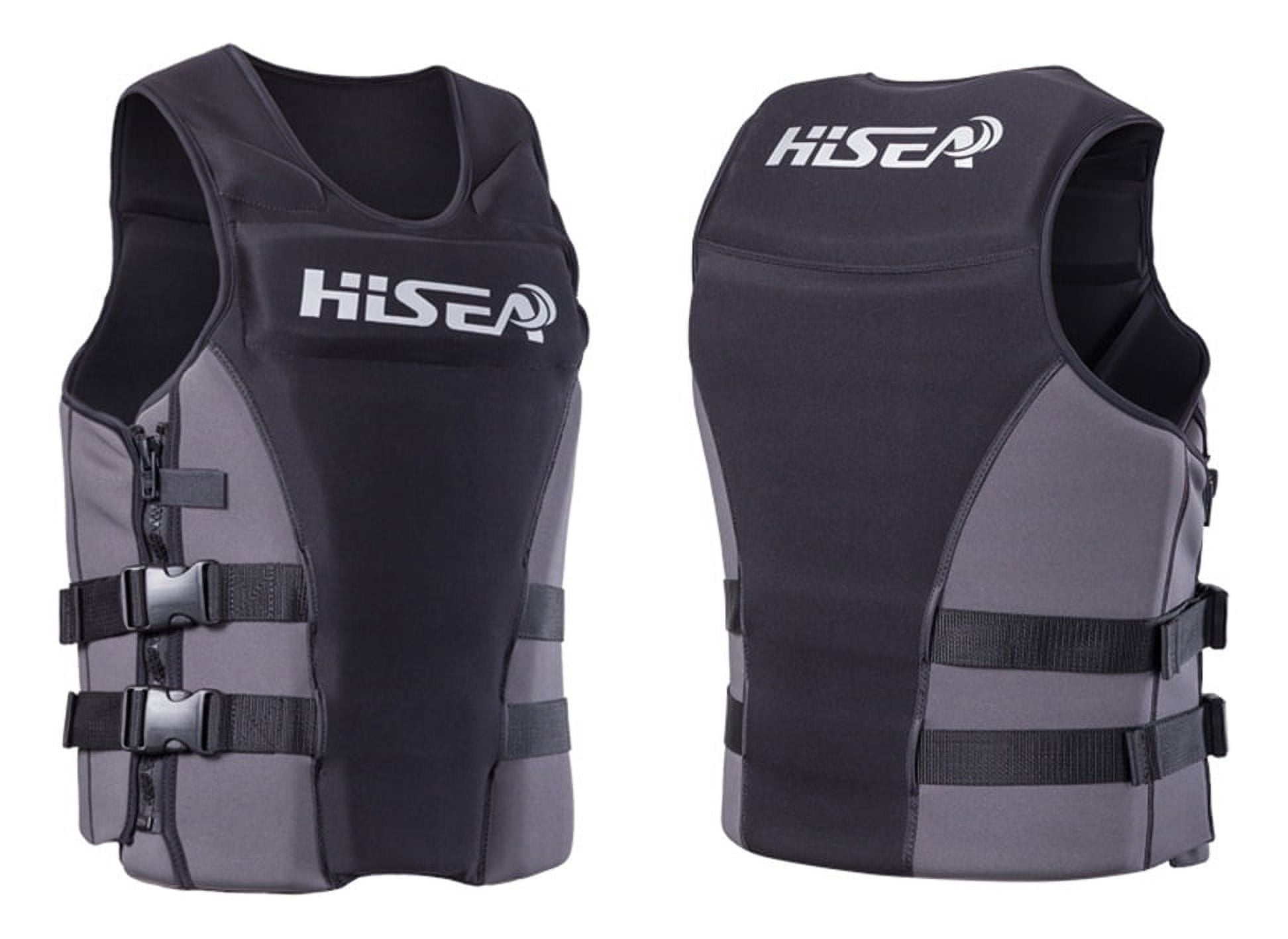 2025 Unisex adult life jacket. Adjustable high buoyancy life jacket. Water sports life jacket.
