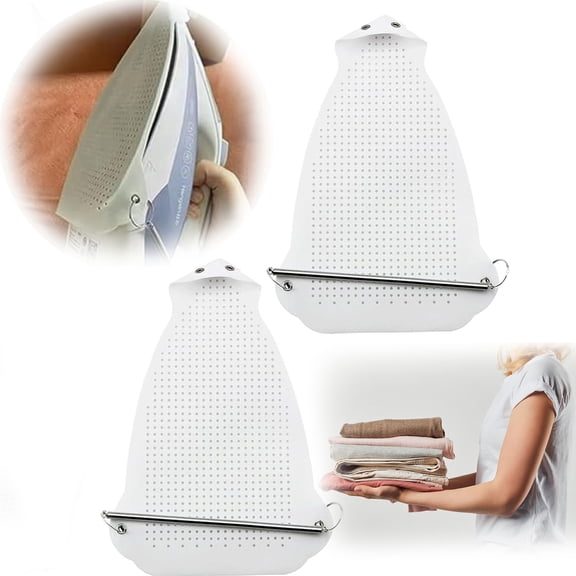 2025 Universal Iron Protective Cover Shield, Iron Covers, Electric Irons Clothes Protector When Ironing - Prevents Burn, Sticking, Easy Installation Sole Plate Accessory
