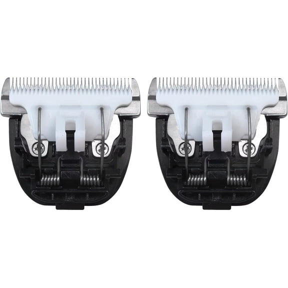 2025 Updated 2 Pack Dog Grooming Replacement Blades for ONEISALL Dog Low Noise Dog Clipper & Dog Hair Vacuum Clipper,Made of Stainless Steel Pet Clipper Blade (Size 30 1/50"(0.5mm))