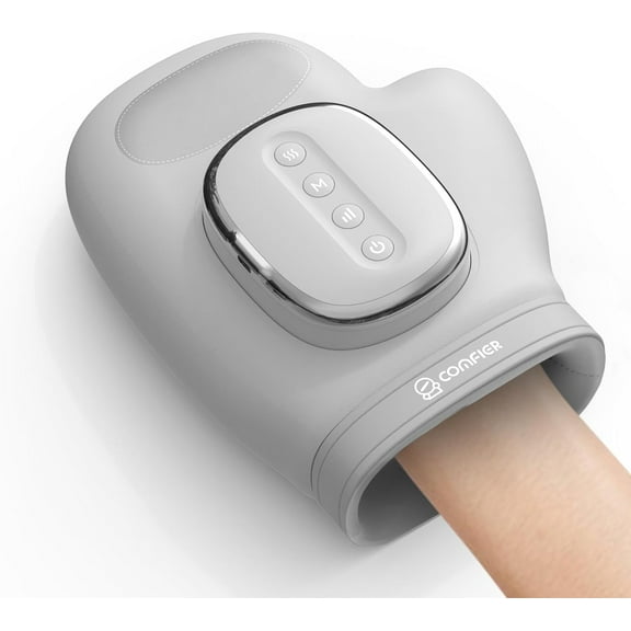 2025 Updated Cordless Hand Massager - Bigger Electric Massager with Heat & Compression for Arthritis, Carpal Tunnel | Wrist & Finger Massage | Gifts for Women, Men