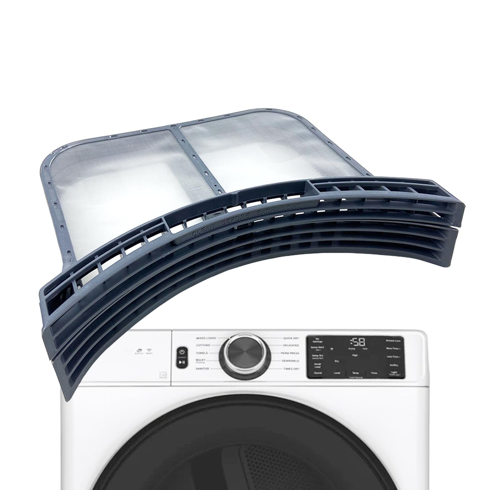 2025 Upgrade 5304513574 Dryer Lint Trap Filter Compatible with Frigidaire/Electrolux, Dryers Filter Assembly Replacement, Lint, Fit Pre RetrofitClamshell, Lint