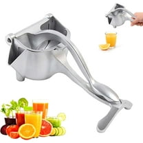 2025 Upgrade Aluminum Alloy Hand Juicer Squeezer Heavy Duty Manual Hand Press Fresh Fruit Juice Extractor with Non-Slip Ergonomic Grip Easy to Clean for Orange Lemon Grapefruit Home Kitchen Tool