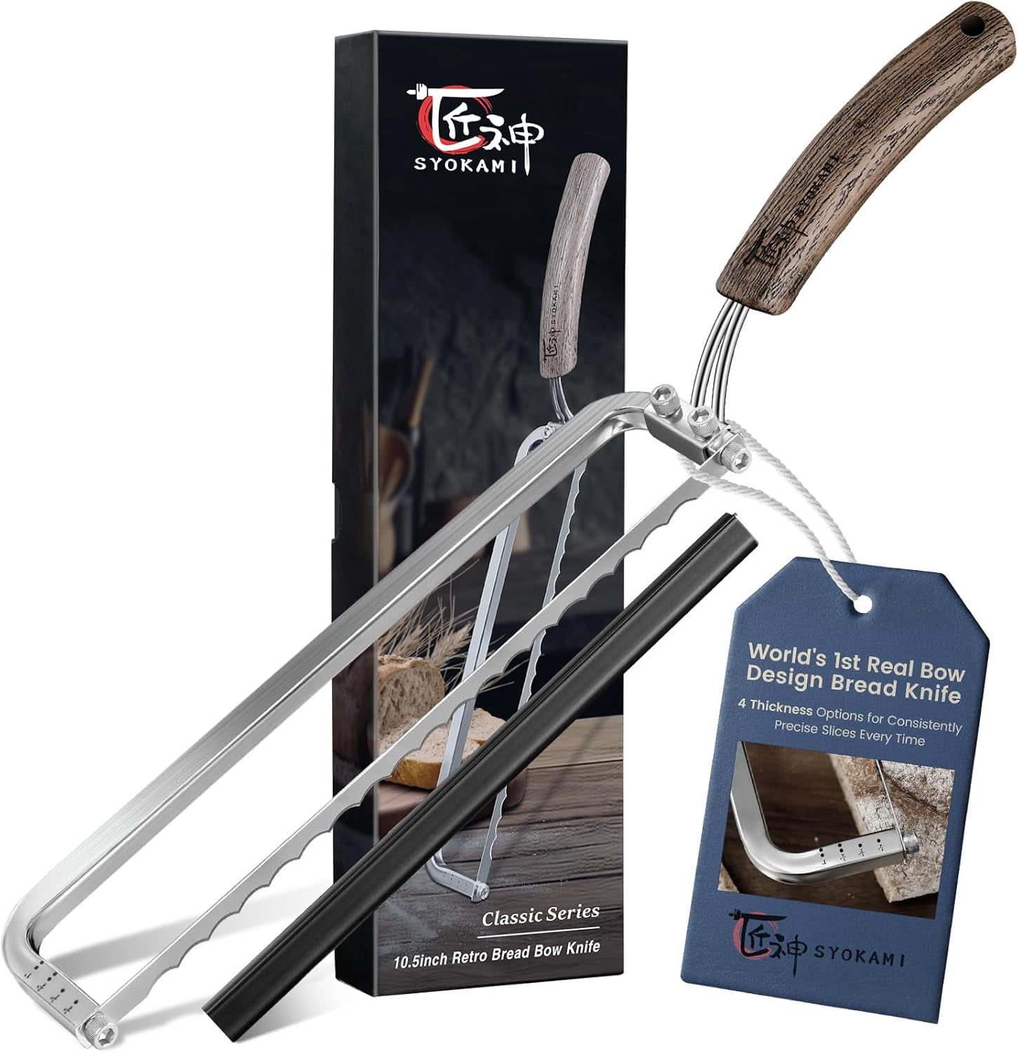 2025 Upgrade Bread Knife for Homemade Bread, World's 1st Real Bow ...