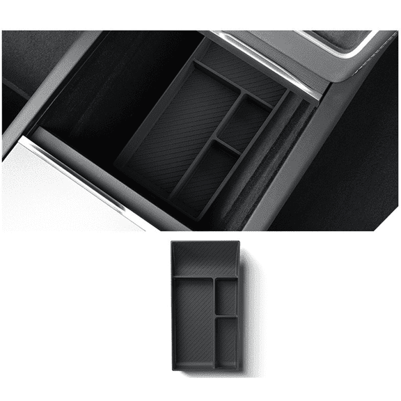 LHYUSHUN Upgrade Center Console Organizer Tray for Tesla Highland 2025 Model Y,Center Console Organizer Tray for 2025Tesla Model Y 2025 Armrest Storage Tray