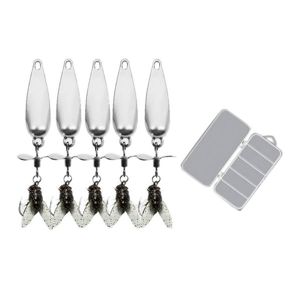 2025 Upgrade Fly Fishing Kit with Realistic Trout Swimbait and Dry Fly for Saltwater Freshwater Panfish Angling