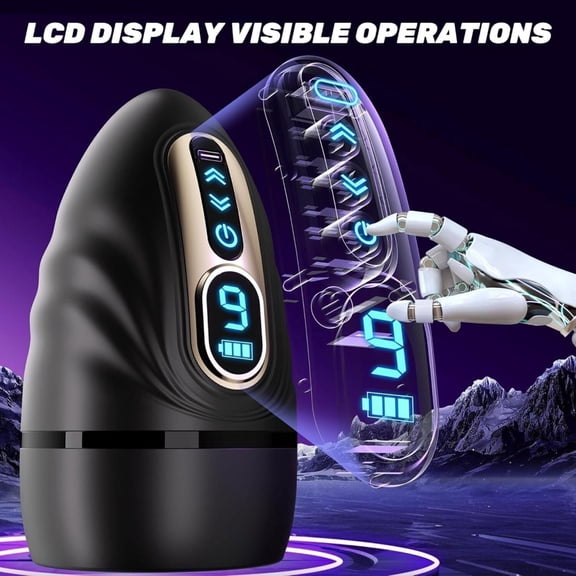 2025 Upgrade Mini Electric Handheld Massager Wand, Powerful 6 Speed Vibration Modes,Cordless Handheld and Portable,Suitable for Shoulder,Neck and Back Massage
