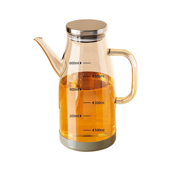 2025 Upgrade Oil Dispenser Bottle With Drip Spout 34OZ Glass Olive Oil Dispenser For Kitchen Food Grade Oil Vinegar Container Cooking Gadgets