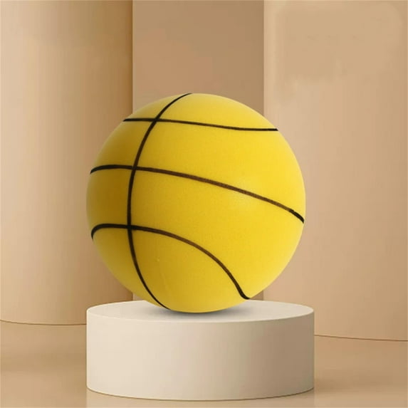 2025 Upgrade Silent Basketball, Dribble Dream Silent Basketball, Silent Basketball Dribbling Indoor, Foam Basketball Indoor Training Quiet Ball Gift for Youth
