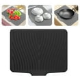 thumbnail image 1 of 2025 Upgrade Silicone Dish Drying Mat for Kitchen Counter, 40X33cm/15.7X13in, Extra Large Dish Drying Pad, Heat & Water Resistant Silicone Dish Drying Mats with Drain Lip for Drying Dishes Rack, 1 of 7