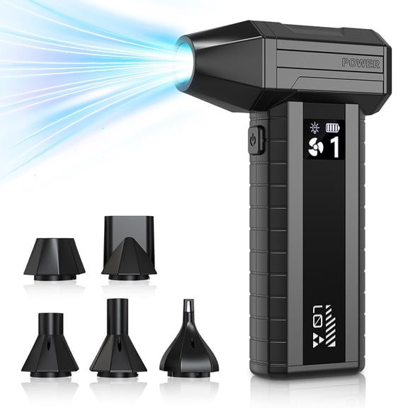 2026 Upgrade Suptruck Frostblazer 5000W Snow Blower - Portable Suptruck Frostguards Blower with Efficient Turbine Tech, Portable for Car Windshield Defrost, Snow Removal (Black)