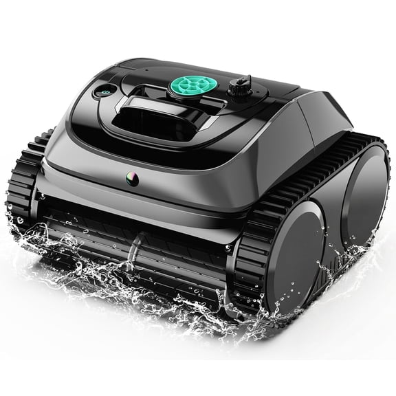 (2025 Upgrade) WYBOT Cordless Robotic Pool Vacuum, Robotic Pool Cleaner with Wall Climbing, Upgraded Triple-Motor, 150mins Runtime for Inground Pools up to 1615 Sq.ft
