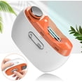 thumbnail image 1 of 2025 Upgraded 3-in-1 Electric Nail Clipper & Polisher – Automatic Nail Trimmer with LED Light, 2-Speed, USB Rechargeable, Clip Storage, Safe for Baby & Seniors（Orange）, 1 of 14