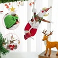 thumbnail image 1 of 2025 Upgraded Climbing Santa with Music, Animated Electric Santa Claus on Rope, Musical Christmas Tree Ornament, Battery Operated Holiday Decoration Gift (Reindeer), 1 of 9