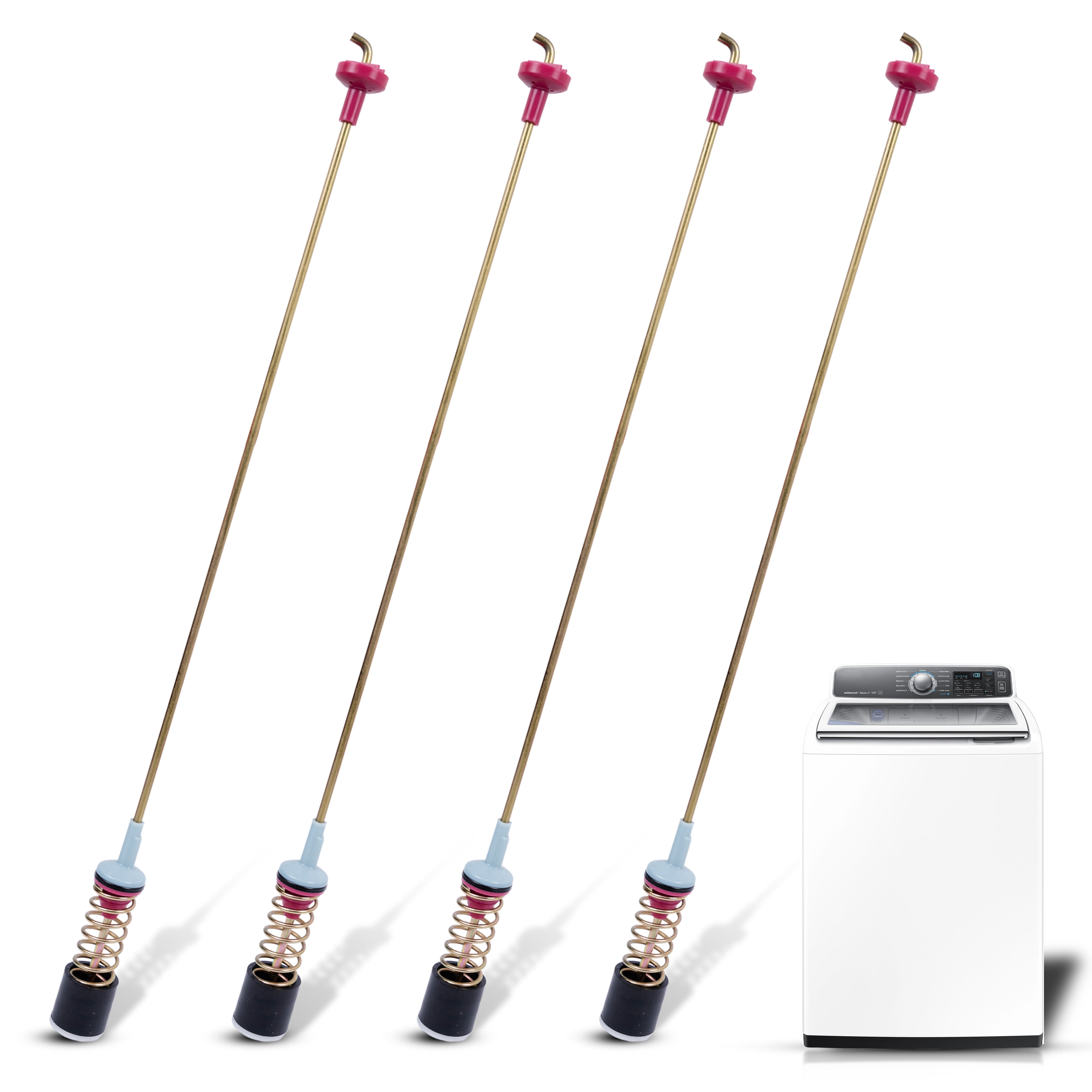 2025 Upgraded DC97-05280W Washer Suspension Rods by VNAF93 - DC97-16350U Fit for Samsung Washer - Replaces DC97-16350E, DC97-16350C, DC97-16350D, DC97-05280X, DC97-16350S