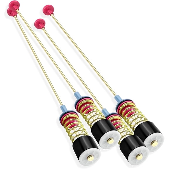 4PCS Upgraded DC97-16350U DC97-16350T Washer Suspension Rods Kid for Samsung WA50R5200AW/US WA50R5400AV/US WA45T3200AW/A4 WA45N3050AW/A4 WA50R5400AW/US Washing Machine,Replace DC97-05280W DC97-16350S