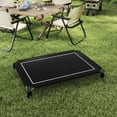 thumbnail image 1 of 2025 Upgraded Elevated Dog Bed, Cooling Mesh & Sturdy Metal Frame, Portable Raised Pet Cot for Small Medium Large Dogs, Indoor Outdoor, Anti-Slip, 8"+ Height, Easy Assembly, 1 of 11