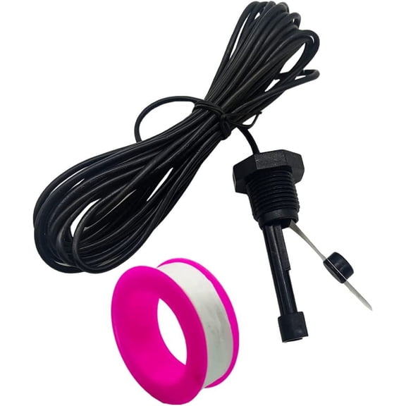 2025 Upgraded GLX-FLO-RP Pool Flow Switch Compatible with Goldline and Aquarite Salt Systems, Salt Cell Pool Flow Sensor, Metal Sensing Construction, 15 ft. Cable,