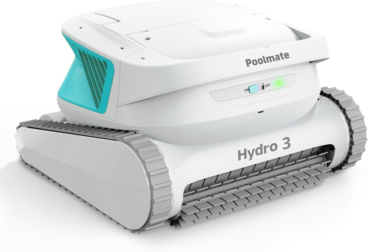 (2025 Upgraded) Hydro 3 Cordless Robotic Pool Cleaner, Automatic Pool Vacuum for Inground and Above Ground Pools, Lasts 200 Mins, Floor/Wall/Waterline Cleaning, Dual Inlet, Waterline Technology
