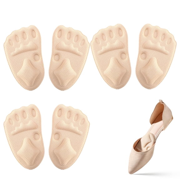 2025 Upgraded Metatarsal Pads Women, Shoe Inserts for Women, Ball of Foot Cushions Relief and Comfort, One Size Fits Any
