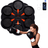 2025 Upgraded Music Boxing Machine - Interactive Punching Trainer, Large Size Wall Mounted Electronic Boxing Target with Adult & Kids Gloves, 9 Modes & 9 Speeds for Adults & Kids