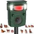 thumbnail image 1 of 2025 Upgraded Solar Ultrasonic Animal Repellent - Motion-Activated, Multi-Frequency LED Strobe & Sweep Tech for Deer, Squirrel, Cat, Raccoon, Dog & Bird Deterrence | Yard, Garden & Farm Protection, 1 of 7