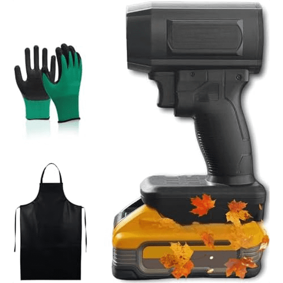 2025 Upgraded Storm Industries Jet Blower, 130,000 RPM 200 Mph with Double-Blow V2.0 Jet Blower Car Dryer for Patio Cleaning, Lawn Care, Blowing Leaves (for Milwaukee)$$Garden & Patio