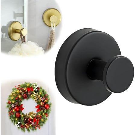 2025 Upgraded Suction Cup Hooks,Multipurpose No Drill Heavy-Duty Suction Cup Hooks for Shower, for  Hanging Towels, Bathroom, Shower Doors, Tile, Mirrors, Holiday Use