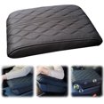thumbnail image 1 of 2025 Upgraded Universal Style Memory Cotton Car Armrest Box Pad, Arm Rest Cover for Car, Leather Car Armrest Cushion Car Center Console Cover Pad,Vehicle Seat Box Cushion Protector (Black), 1 of 7