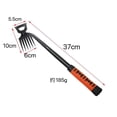 thumbnail image 1 of 2025 Upgraded Weed Puller Tool, Weeding Artifact Uprooting Weeding Tool Weed Remover Tool 4 Teeth Manganese Steel Weed Pulling Tool, Weeder Tool Dual Purpose Manual Weeders Tool for Garden (19.7inch), 1 of 3