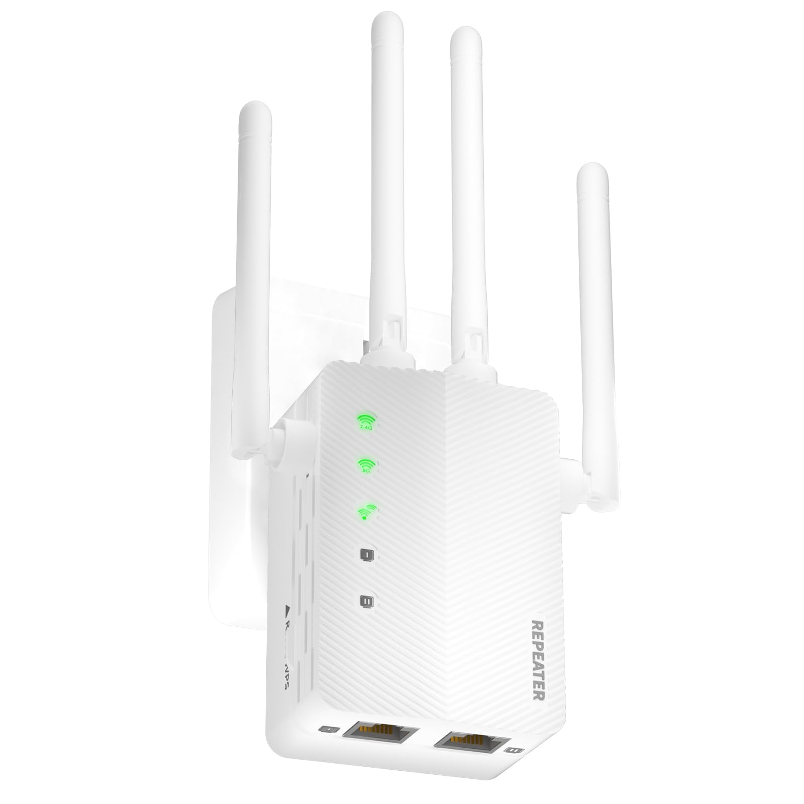 WiFi Extender 1200Mbps WiFi Signal Booster For Home 6000 Sq.ft And 35 Devices Du