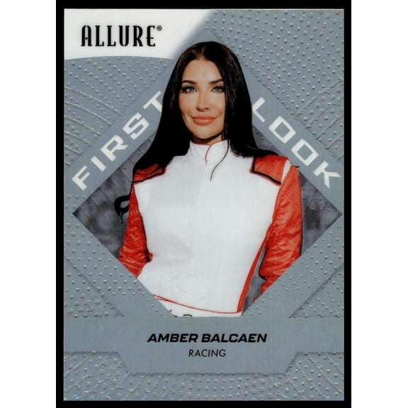 2025 Upper Deck Allure SE First Look Amber Balcaen #144 Near Mint Racing ARCA Menards Series Card