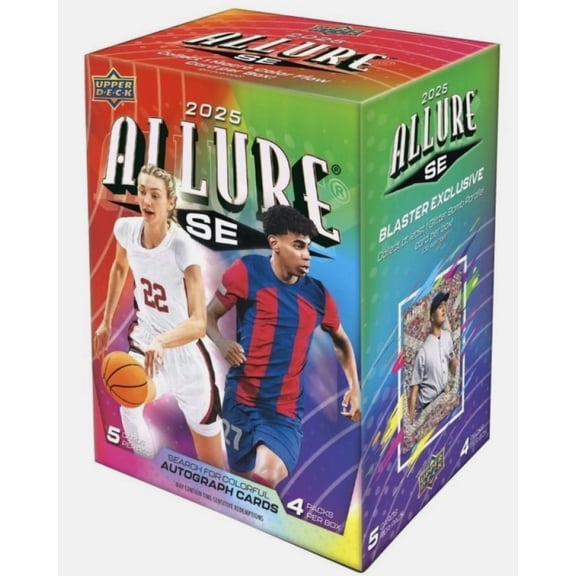 2025 Upper Deck Allure SE Multisport Factory Sealed Blaster Box 20 Cards