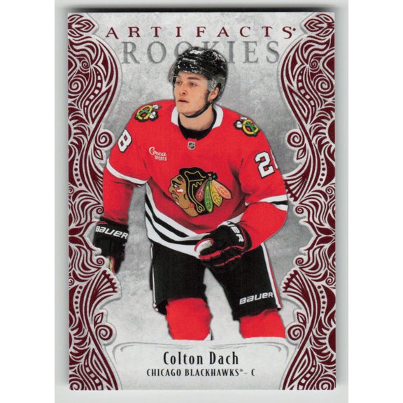 2025 Upper Deck Artifacts Colton Dach #172 Ruby Red /599