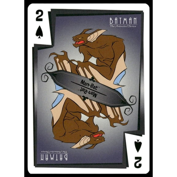 2025 Upper Deck Batman The Animated Series #2 Man-Bat English Trading Card