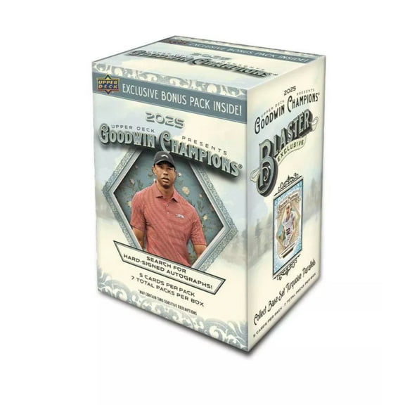 2025 Upper Deck Goodwin Champions Sealed Blaster Box - 35 Cards