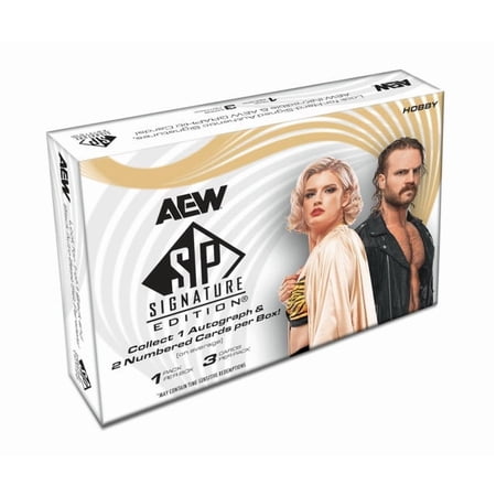 2025 Upper Deck SP Signature Edition AEW Wrestling Hobby Box