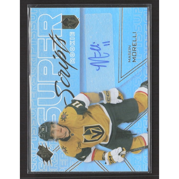 2025 Upper Deck SPx Super Scripts Mason Morelli #SSR-MM
