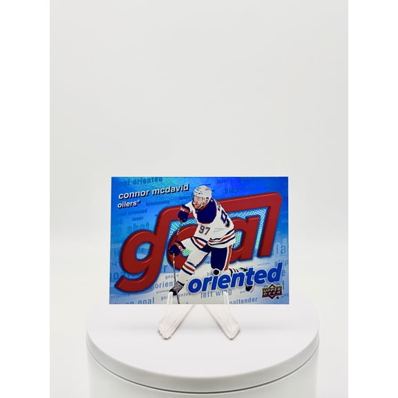 2025 Upper Deck Series 1 Goal Oriented Connor McDavid #GO-11