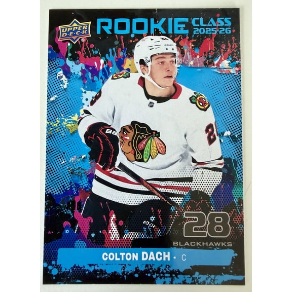 2025 Upper Deck Series 2 Hockey Rookie Class Colton Dach Rookie