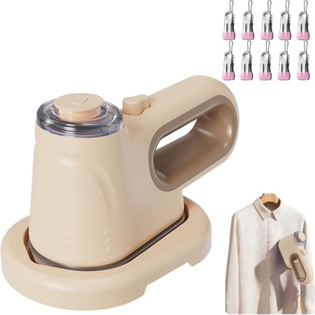 2025 Vacuum Steamer for Clothes, 1000W Portable Handheld Clothes, Iron 2 In 1 for Travel and Car Interior Care