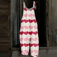 2025 Valentine's Day Girls Overalls, Women's Jumpsuit Valentine's Day