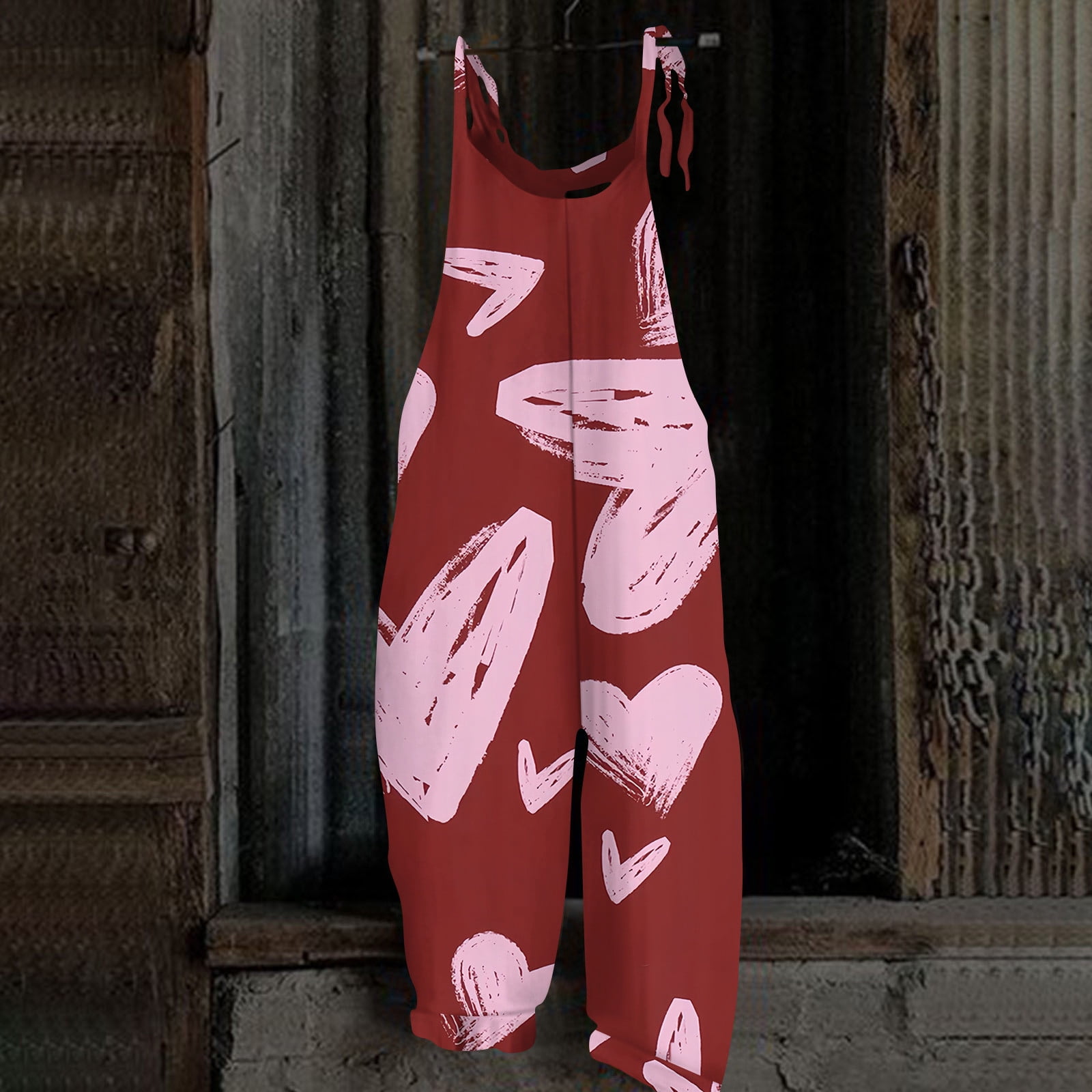 2025 Valentine's Day Girls Overalls, Women's Jumpsuit Valentine's Day