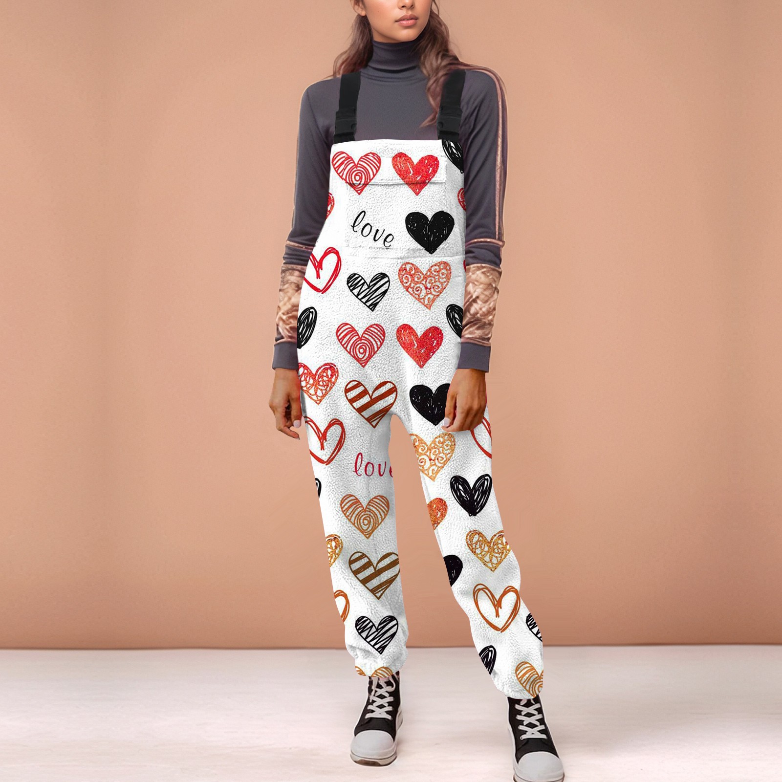 2025 Valentine's Day Overalls for Girlls, Rompers for Women Spring And