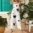 2025 Valentine's Day Overalls for Girlls, Women's Casual Jumpsuit