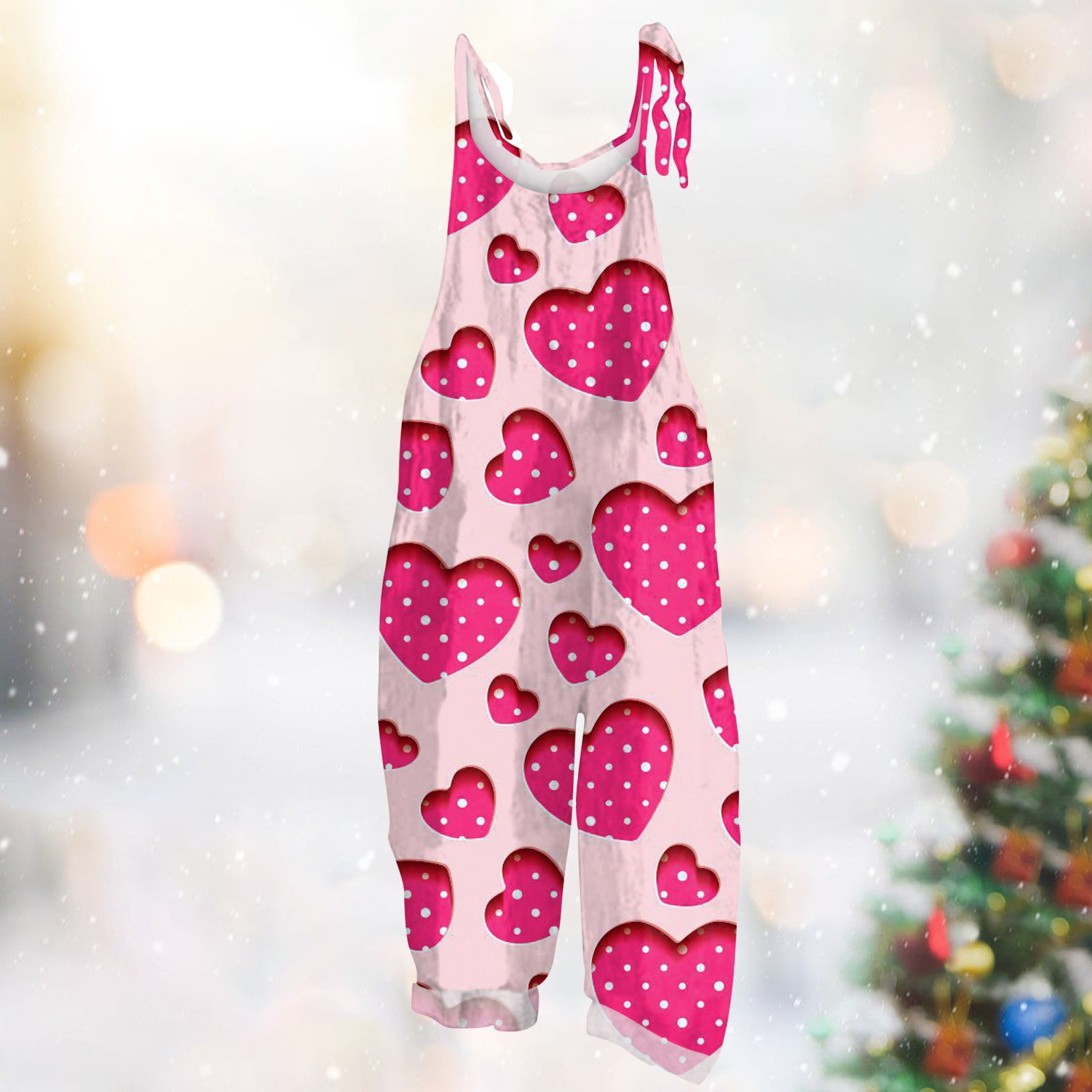 2025 Valentine's Day Overalls for Girlls, Women's Jumpsuit Valentine's