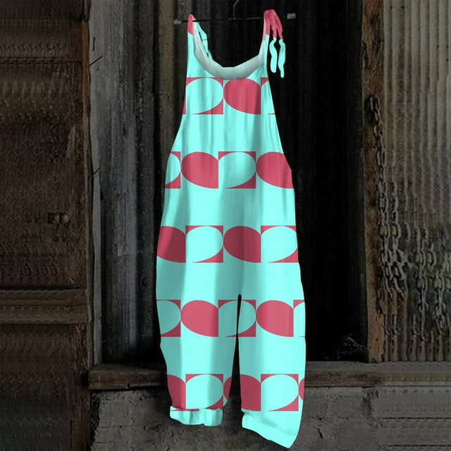 2025 Valentine's Day Overalls for Girlls, Womens Fleece Overalls One