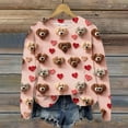2025 Valentine's Day Sweatshirts for Girls, Fancy Dress Valentine's Day