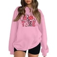 2025 Valentine's Day Sweatshirts for Girls, Fashion Valentine's Day